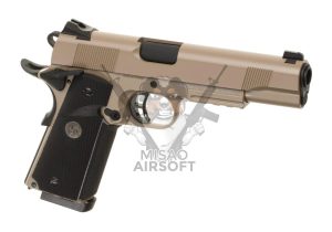 M1911 MEU Full metal GBB TAN - KJWorks