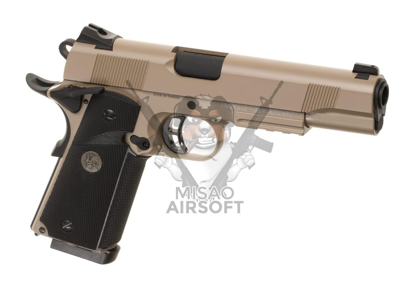 M1911 MEU Full metal GBB TAN - KJWorks – Image 6