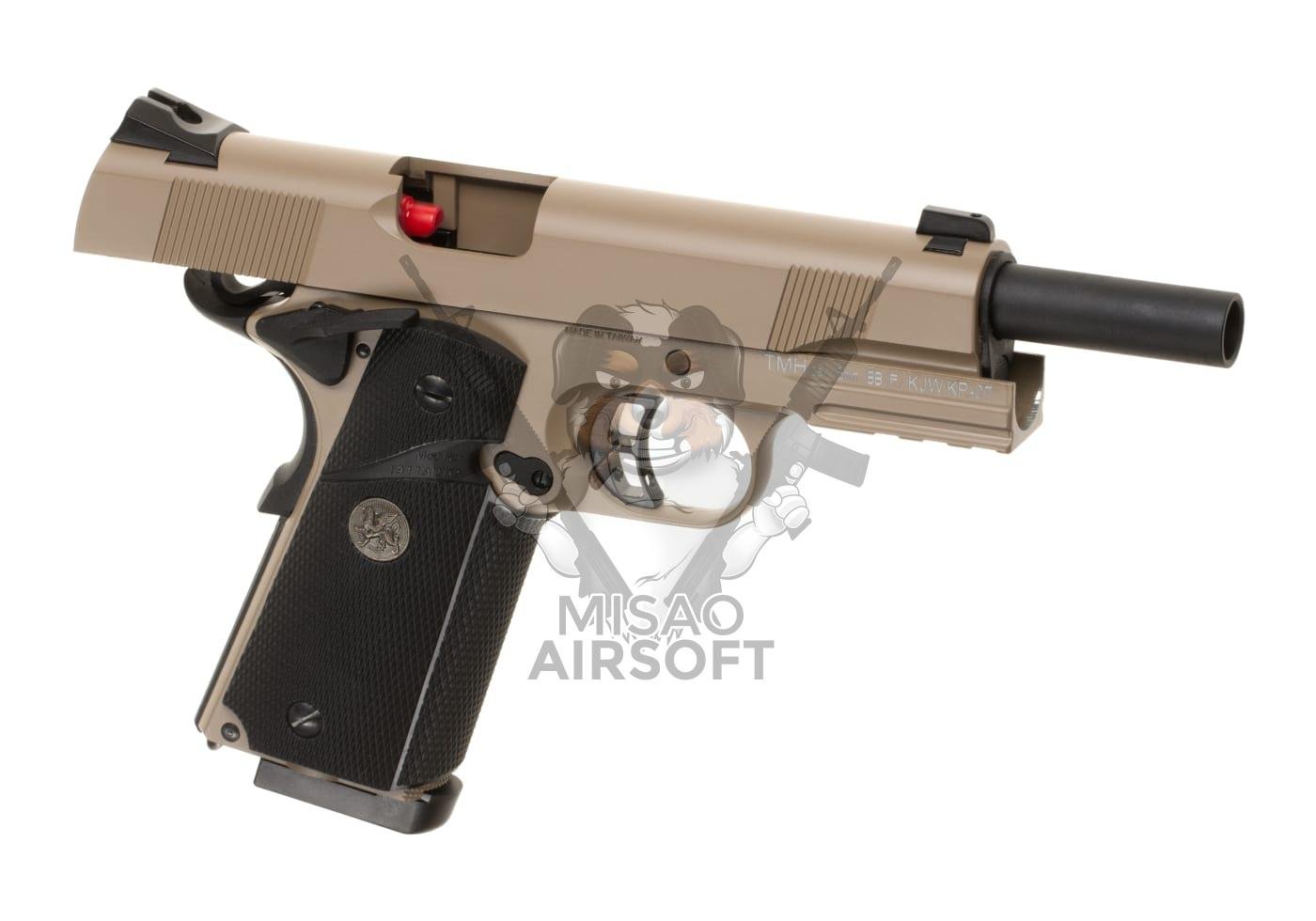 M1911 MEU Full metal GBB TAN - KJWorks – Image 8