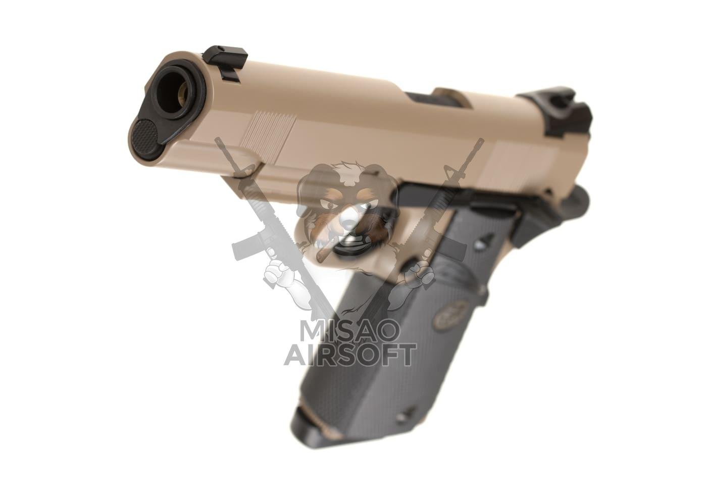 M1911 MEU Full metal GBB TAN - KJWorks – Image 9
