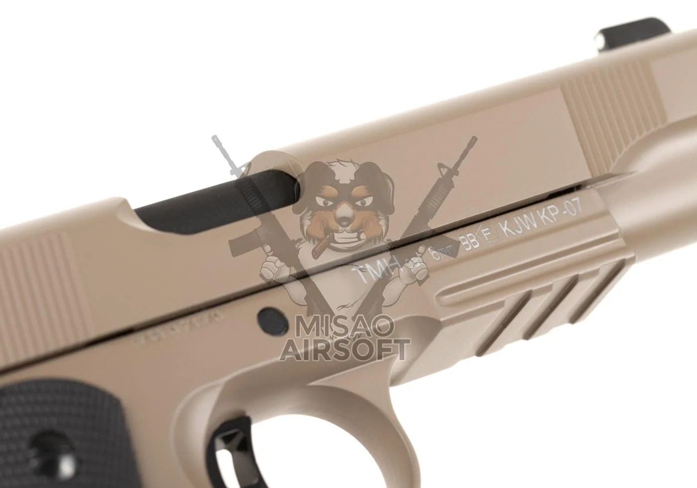 M1911 MEU Full metal GBB TAN - KJWorks – Image 5