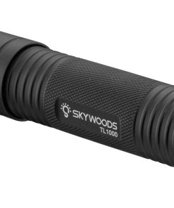 Lampe tactique Skywoods L70190-1 vue de gauche 1200 lumens