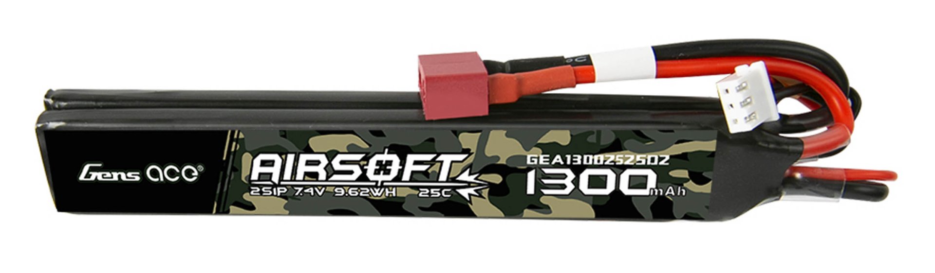 Batterie LiPo 7.4V 1300 mah 2 sticks - GensPow – Image 5