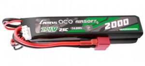 Batterie LiPo 7.4V 2000 mah 2 sticks - GensPow