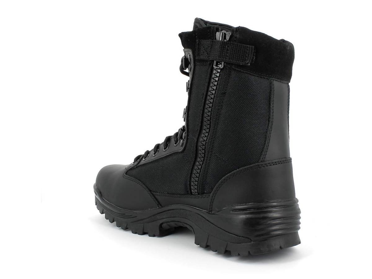 Chaussures Tactical Cordura Noir zip - Miltec – Image 2