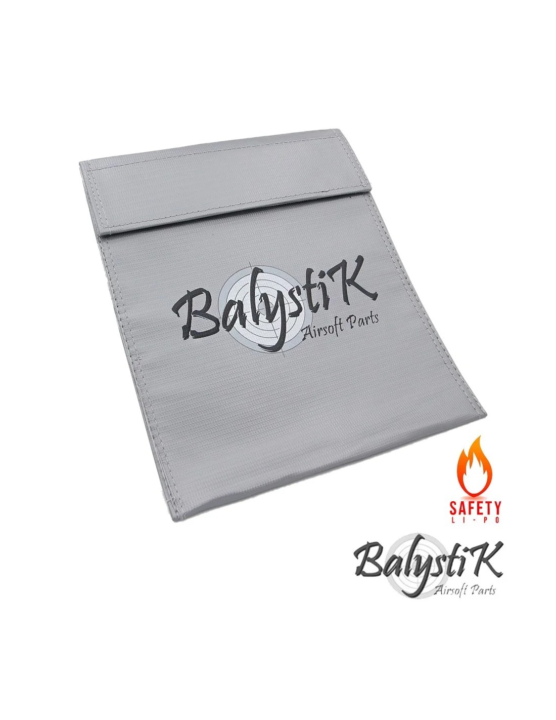 Sac ignifuge pour batterie LiPo taille M – Balystik