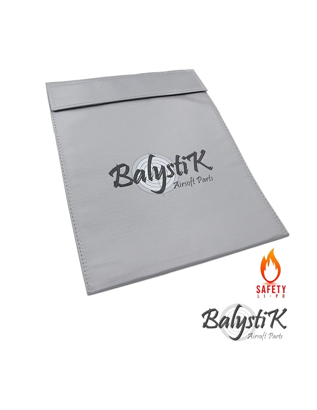 Sac ignifugé pour batterie LiPo taille L - Balystik