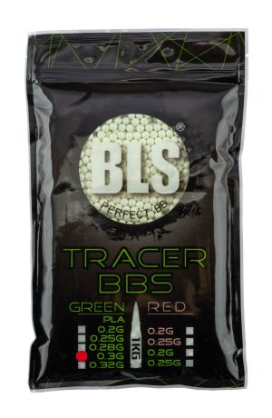 Sachet de billes biodegradables 0.30g traçantes verte en sachet de 1kg de marque BLS