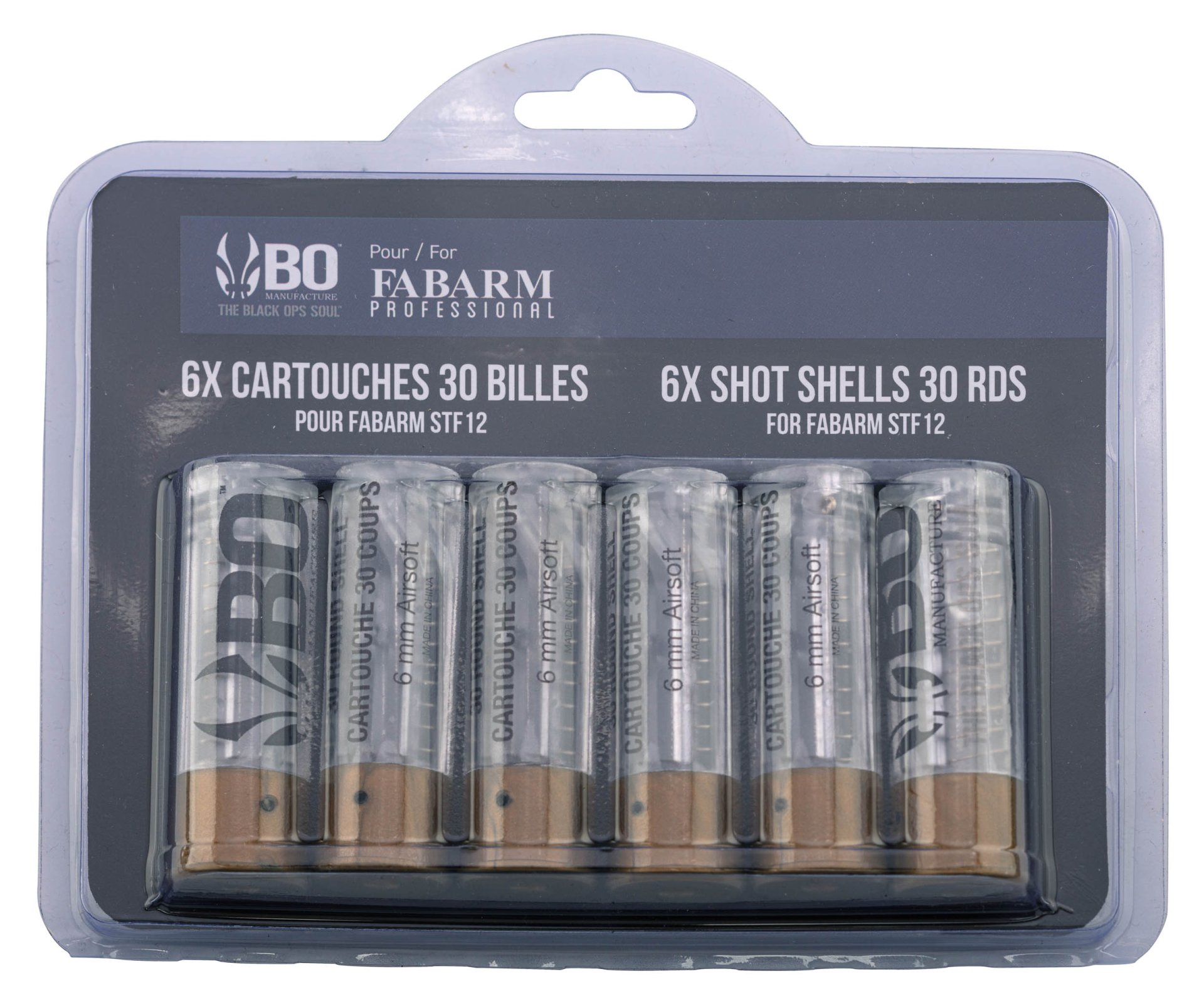 Pack de 6 cartouches pour fusil a pompe - BO Manufacture – Image 3