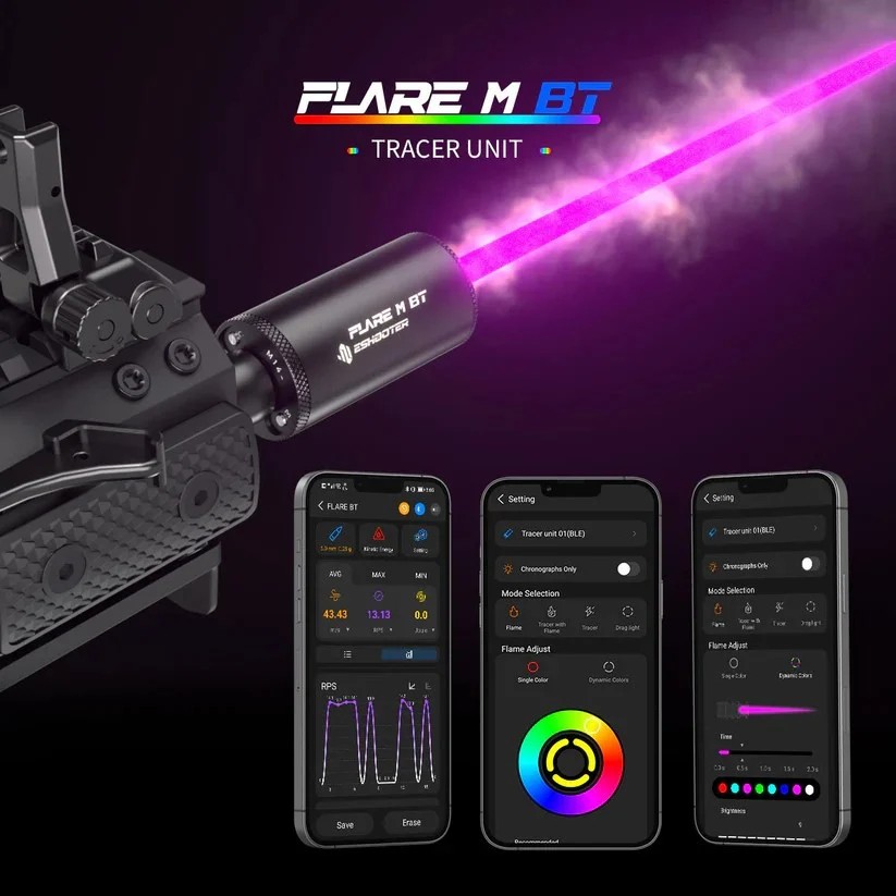 Tracer Unit Flare M BT – E‑Shooter