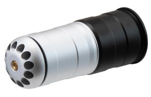 Grenade 40mm Noir/Silver 120 billes - Lancer Tactical