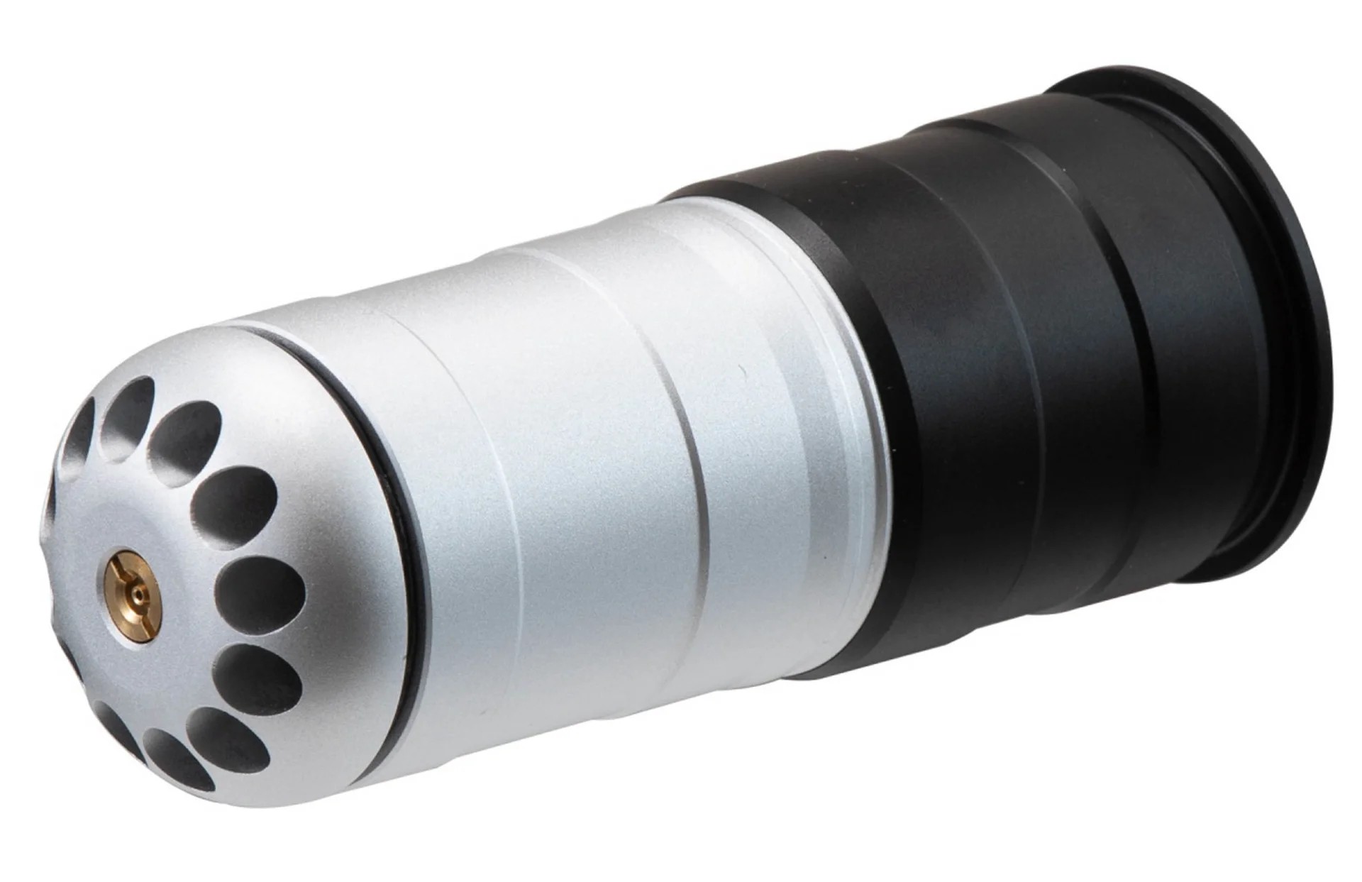 Grenade 40mm Noir/Silver 120 billes - Lancer Tactical