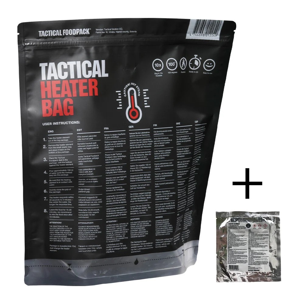 Kit chauffant sans flamme - Tactical Foodpack