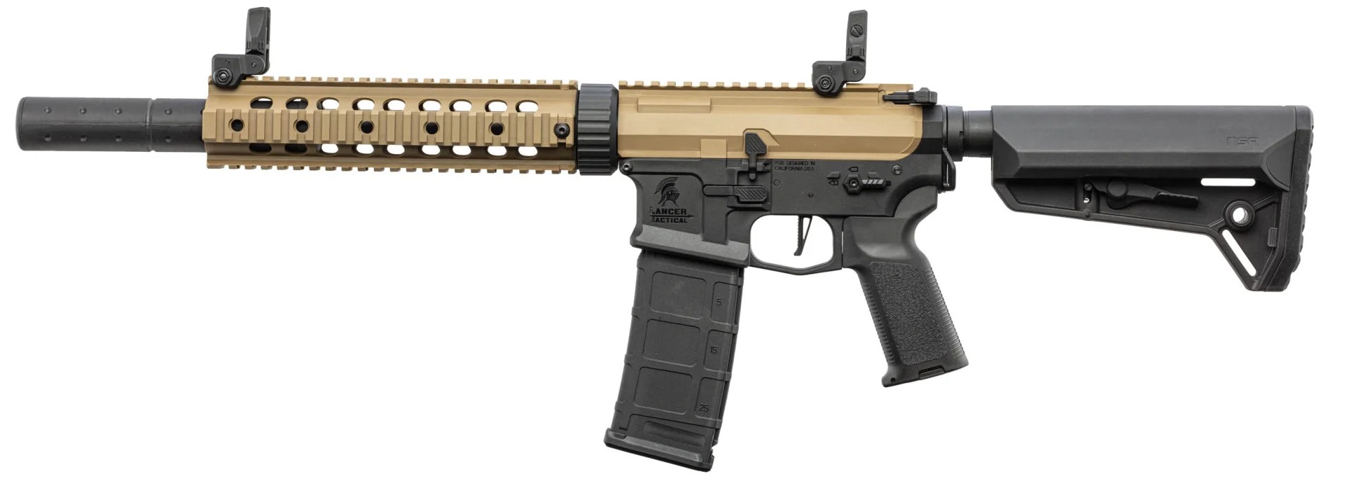 LT-15 M4 12" GEN2 NSR bi-ton pack complet - Lancer Tactical