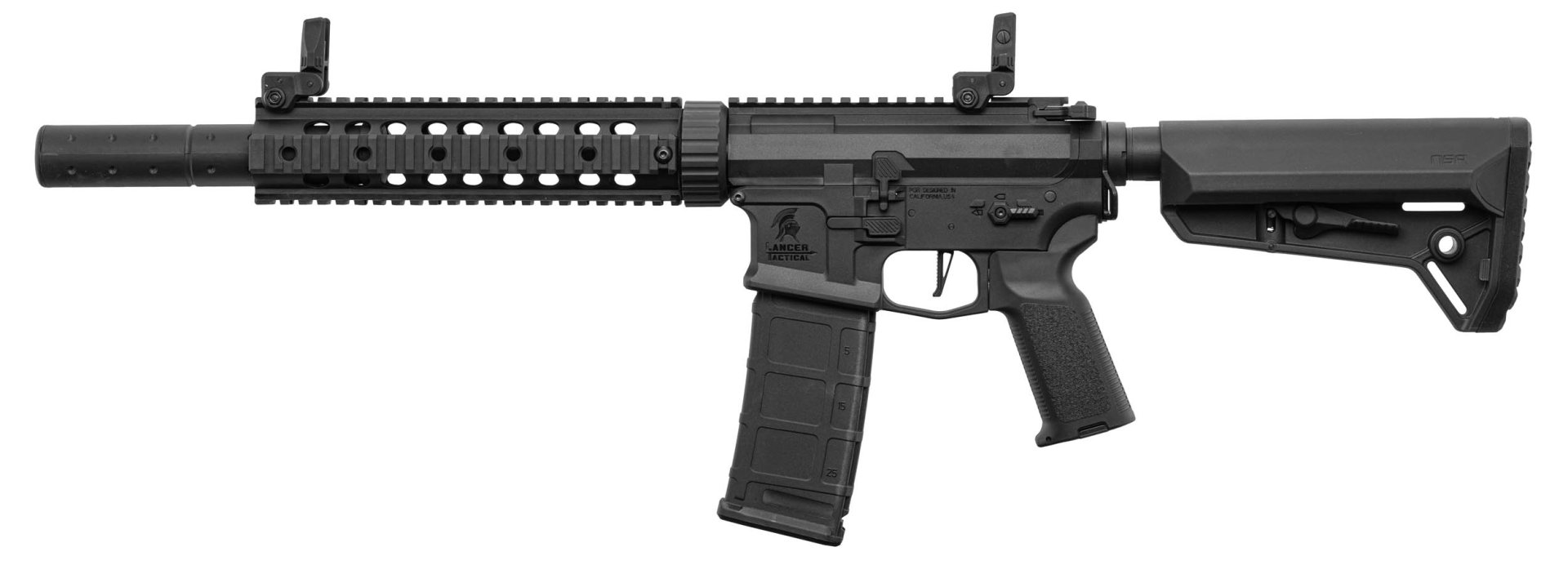 LT-15 M4 12" GEN2 NSR noire pack complet - Lancer Tactical – Image 5