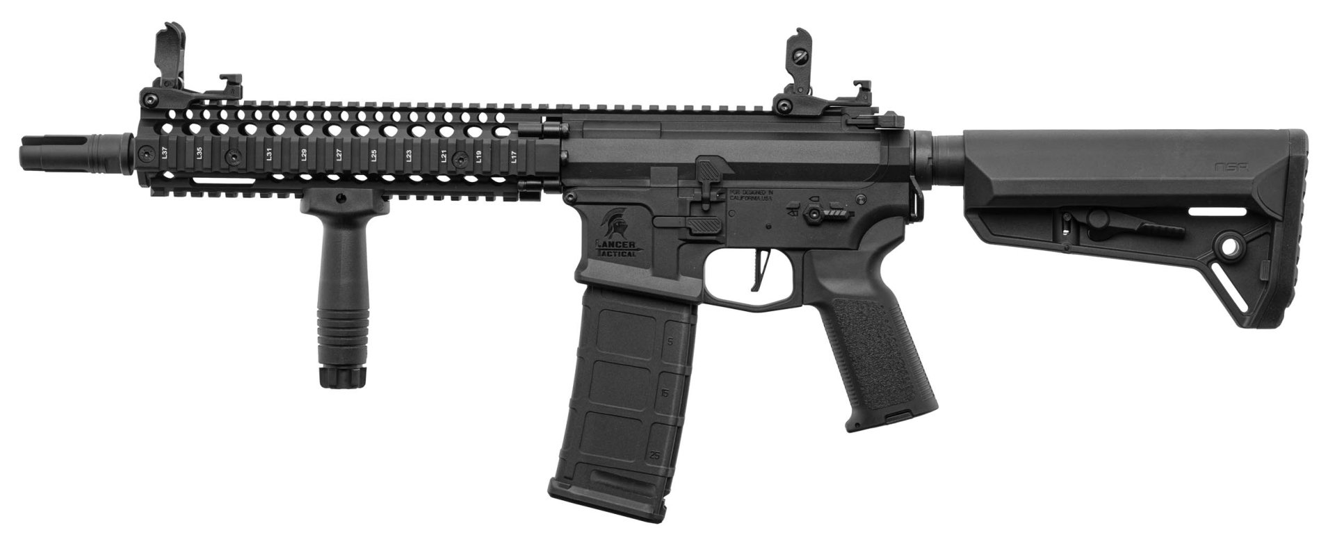 LT-18 MK18 AEG Noir GEN2 NSR pack complet - Lancer Tactical – Image 3