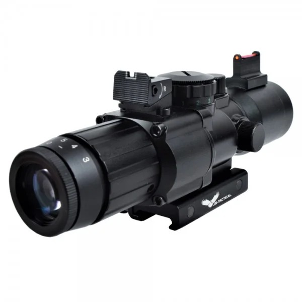 Lunette 3-12x32 Mil-Dot éclairée airsoft - JS Tactical – Image 2
