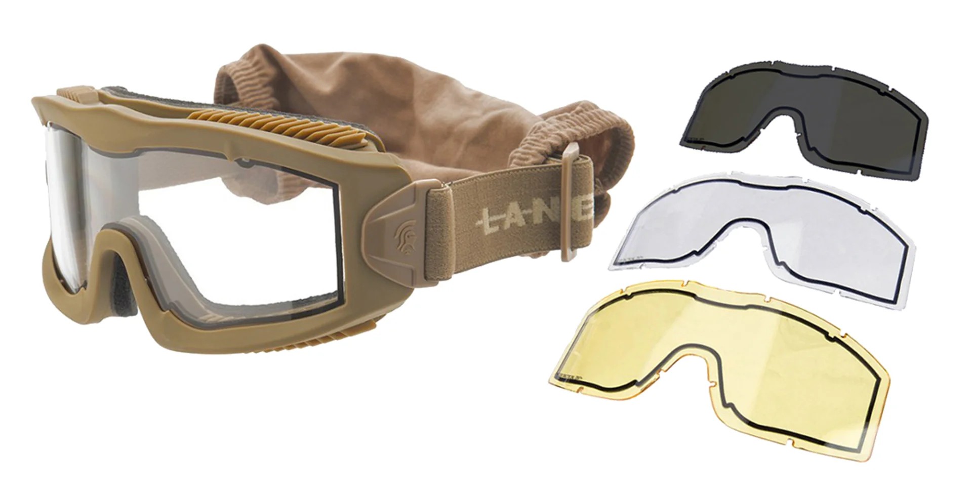 Masque AERO Thermal + 3 ecrans – Lancer Tactical – Image 3