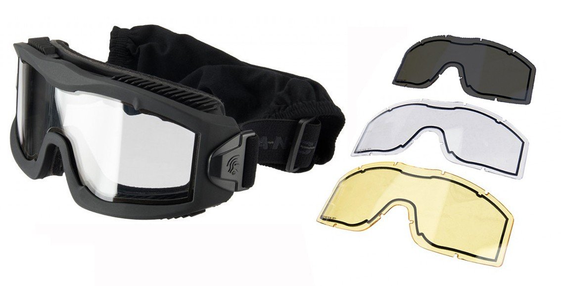 Masque AERO Thermal + 3 ecrans – Lancer Tactical – Image 4