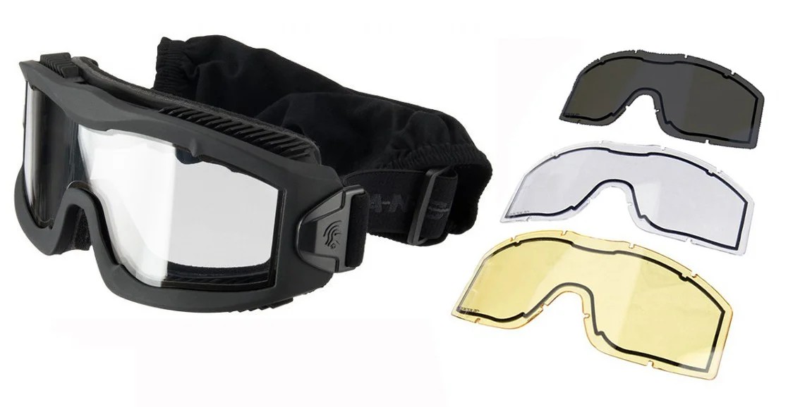 Masque AERO Thermal + 3 ecrans – Lancer Tactical