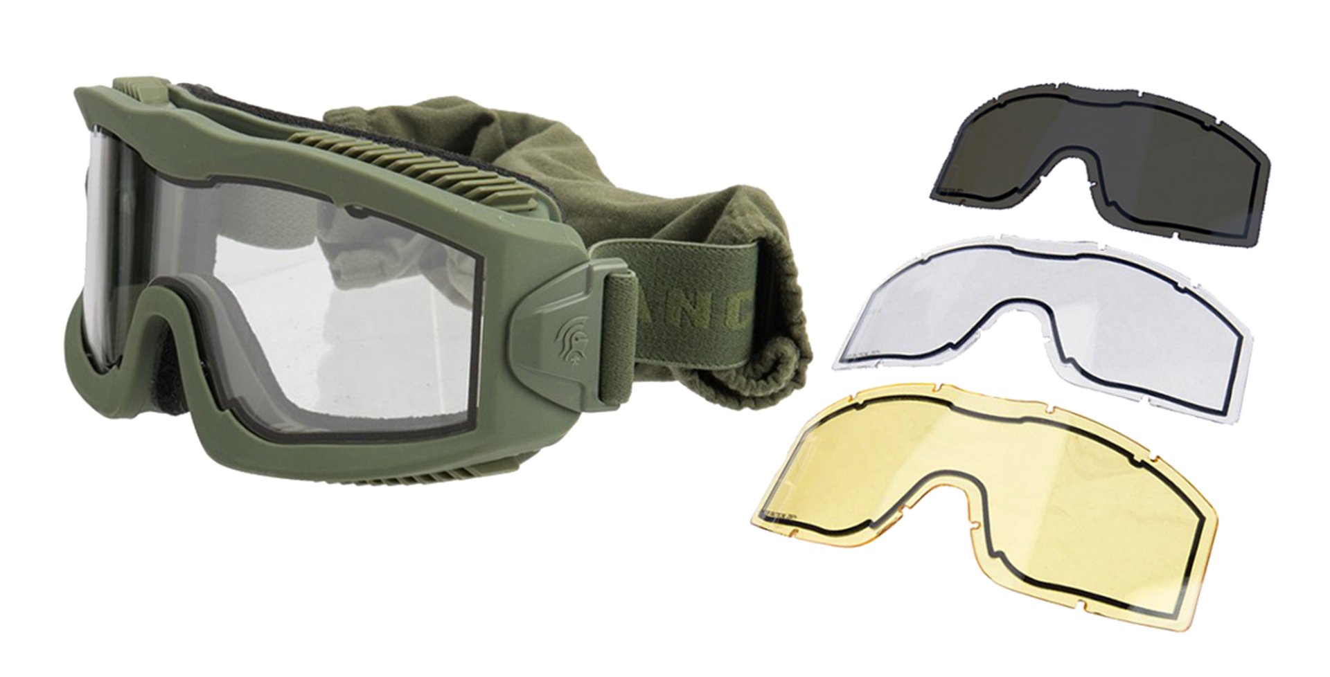 Masque AERO Thermal + 3 ecrans – Lancer Tactical – Image 5