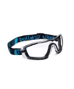 Masque Cobra écran clair bandeau bleu - Bollé