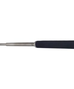 Matraque télescopique  21" en acier noir/chrome grip en mousse