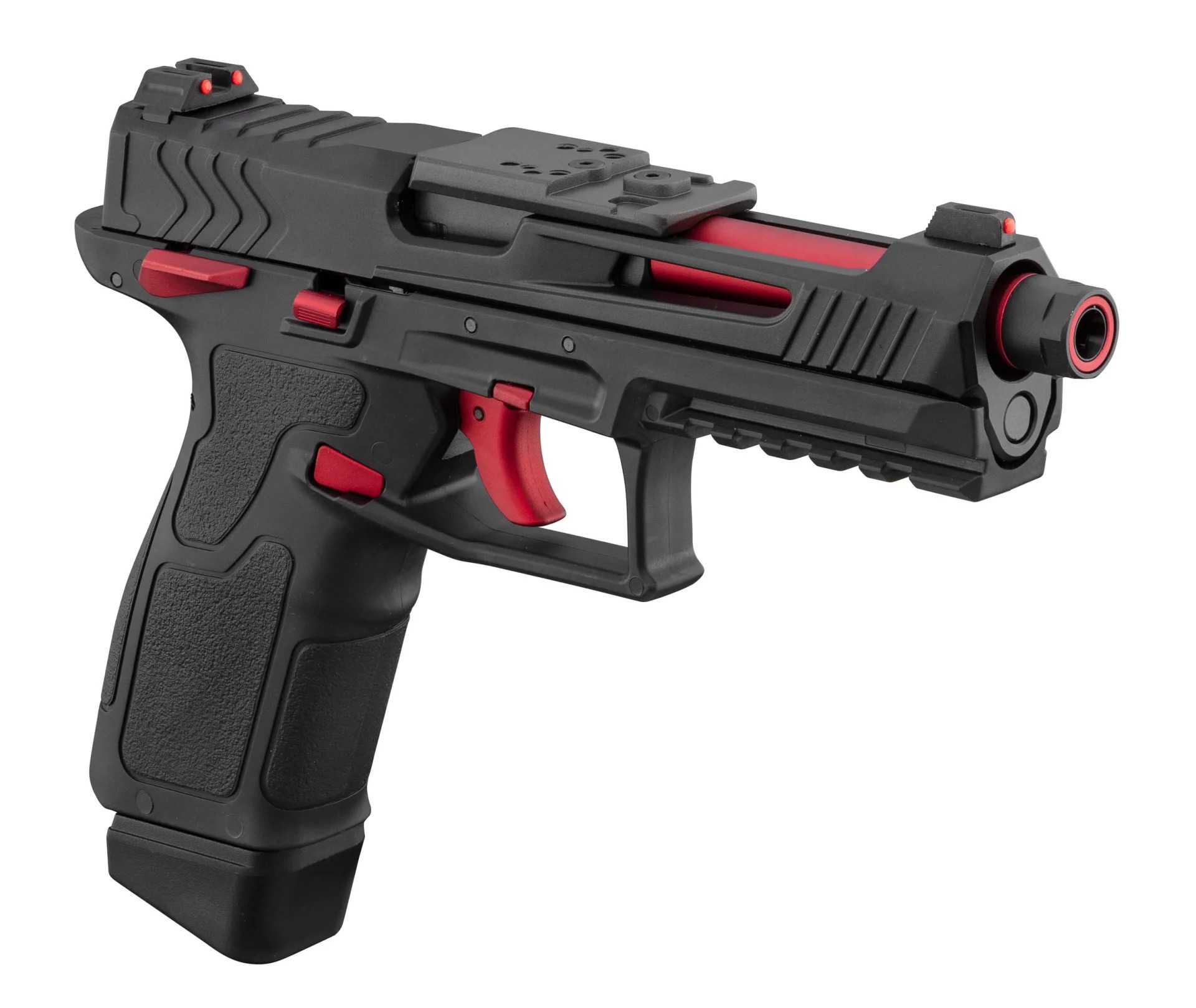 Pistolet GBB LTX Competition Noir & Rouge – Lancer Tactical – Image 3