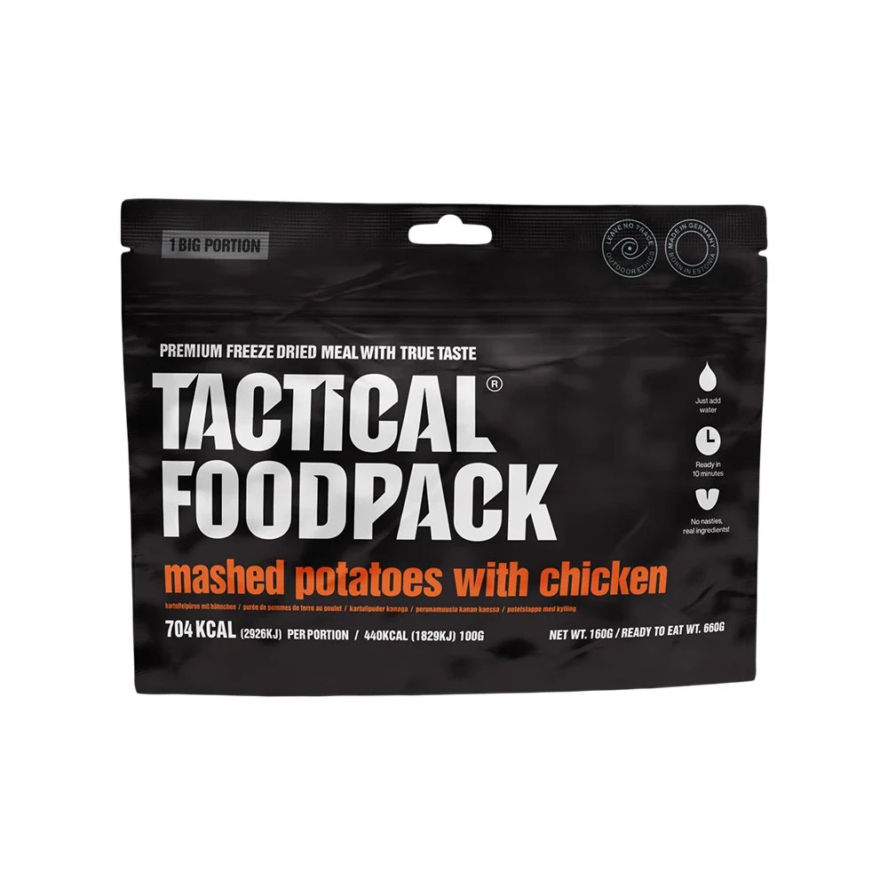 Maxi Ration de survie purée de pommes de terre au poulet - Tactical Foodpack