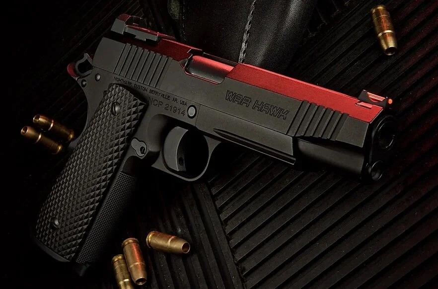 Pistolet War Hawk Green Gas – RWA Nighthawk Custom – Image 3