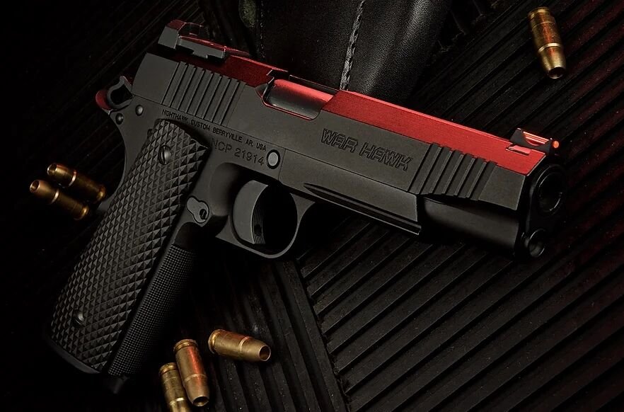 Pistolet War Hawk Green Gas – RWA Nighthawk Custom – Image 6