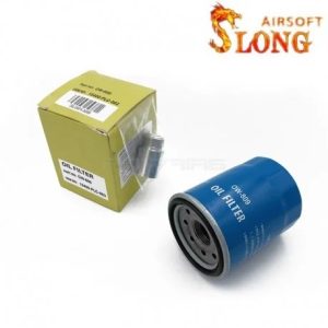 Silencieux type filtre à huile bleu - Slong Airsoft