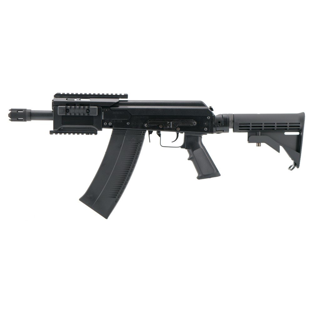 Fusil airsoft Tokyo Marui Saiga-12 SBS noir vue gauche