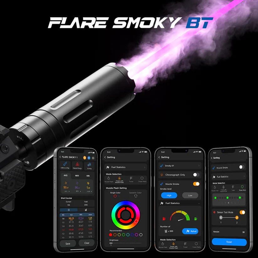 Tracer Unit Flare Smoky BT – E‑Shooter – Image 6