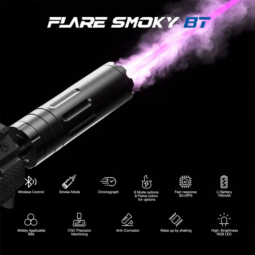 Tracer Unit Flare Smoky BT – E‑Shooter – Image 2