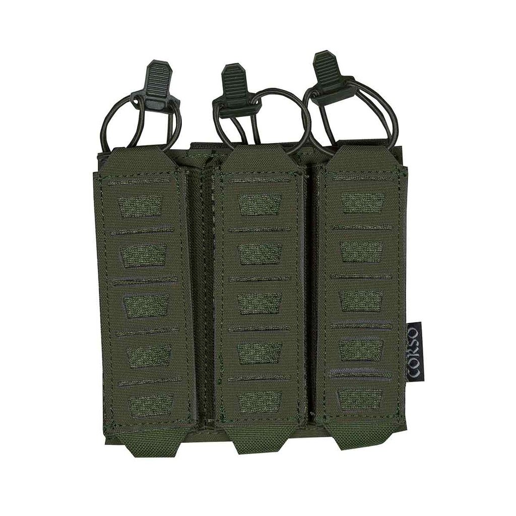 Poche triple porte-chargeurs MP5 / MP7 Dagger Laser – Corso Tactical – Image 6