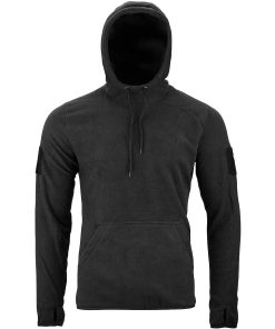 Sweat Polaire Hoodie noir - Viper tactical