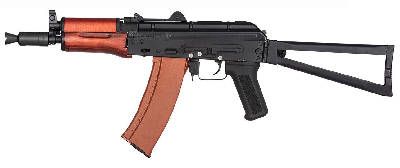 Réplique AEG AKS-74U acier et bois - Double Bell