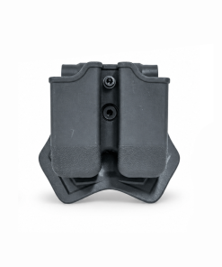 Porte chargeur double universel noir - Amomax