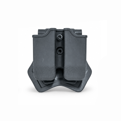 Porte chargeur double universel noir - Amomax