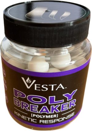 Billes PolyBreaker .50 Vesta Defense en pot de 50 vue de face