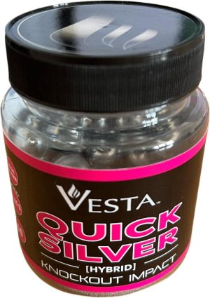 Billes QuickSilver .50 Vesta Defense en pot de 50