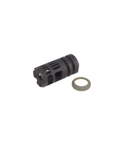 Cache-flammes Gamma 556 14mm CCW 5KU en métal noir