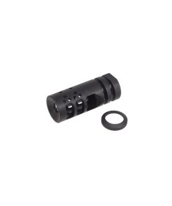 Cache-flammes Gamma 762 14mm CCW 5KU en métal noir