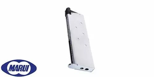 Chargeur gaz M1911A1 chromé Tokyo Marui 26 billes en métal