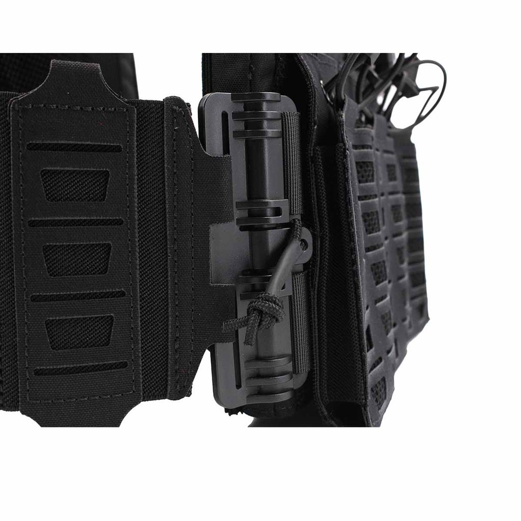 Gilet porte-plaques Drake MK4 Corso Tactical détail MOLLE