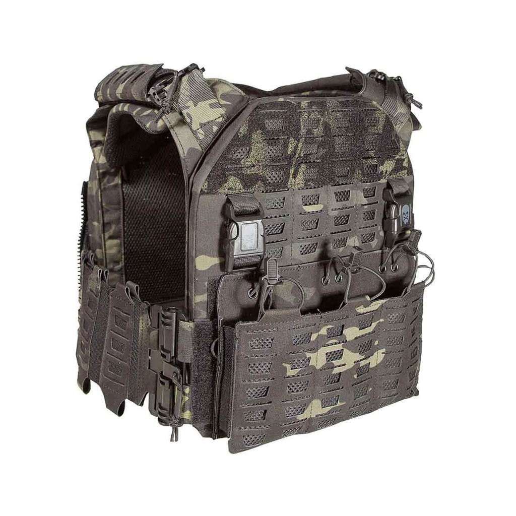 Gilet porte-plaques Drake MK4 Corso Tactical Multicam Black