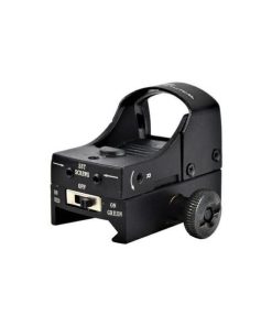 Mini Red Dot JS-HD107 JS Tactical noir vue arrière sur rail Weaver 20 mm