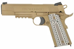 Army Armament M45A1 GBB FDE vue gauche