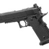 Army Armament R504 Full Metal GBB noir vue gauche